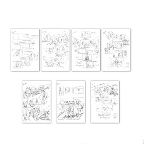 Postkarten set kingdom - set,