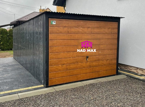 +Blechgarage 3x6m mit