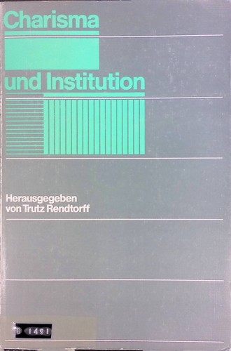 Charisma und institution - und,