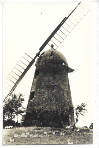 Postkarte der windmühle - r/p,