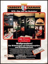 Tabbert Caravan, originale Werbung aus 1975