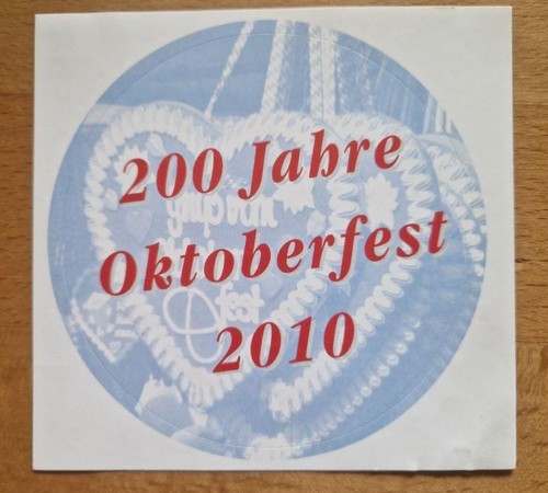 Retro aufkleber 200 jahre - aufkleber,