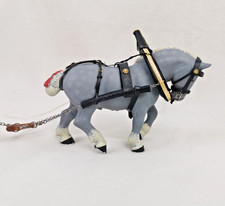 Miniatur Holzrücken Papo Kaltblut Pferd Modellpferde Modellbau kein Schleich