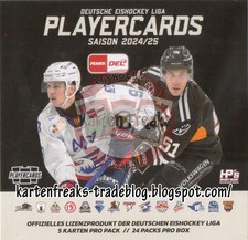 DEL Playercards Saison 2024-25 * 24-25 * signierte Karten