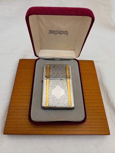 Zippo sterling silver - silver, engraved