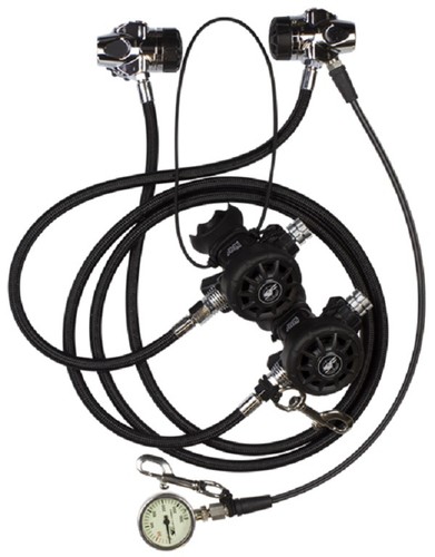 Scubaforce atemregler set twin - atemregler,