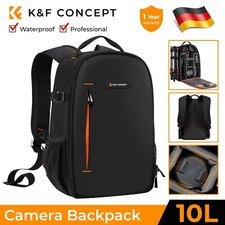 K&F Concept Fotorucksack wasserdicht Kameratasche Kamerarucksack mit Laptopfach