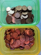 Konvolut DM Kleinmünzen 1/2/5/10/50 Pfennig Verschiedene Jahrgänge