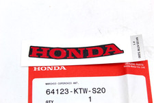 Honda Aufkleber Rotes Vorderes