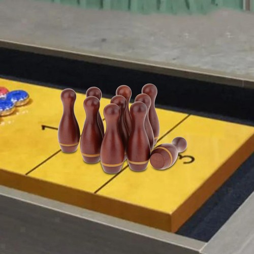 Stück shuffleboard bowling - 10,
