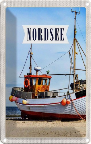 Blechschild 30x20 nordsee - 30x20, cm