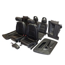 Ledersitze Lederausstattung Audi A3 Cabrio 8P7 Sitze heizbar manuell schwarz