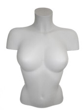 4x Damentorso Mannequin Oberkörper Frau Büste Torso Schaufensterpuppe KG 36
