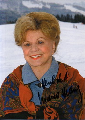Autogramm maria hellwig - autogramm,