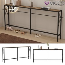 Konsolentisch Fyrk Eiche rustikal 174 x 20 cm Vicco