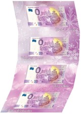 Null Euro Schein - 0 Euro Kombi-Folder - Frohe Weihnachten 2022 ALLE 4 SCHEINE!!