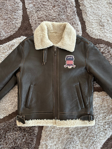 Avirex shearling jacke - jacke,