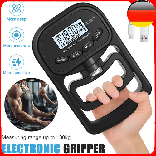 Hand dynamometer 180kg - hand,