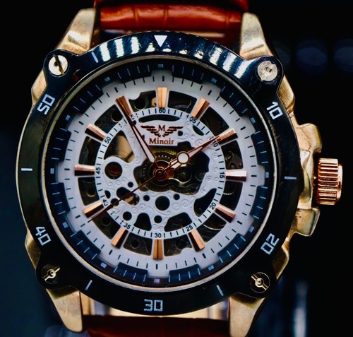 Minoir herren uhr automatikuhr - herren,