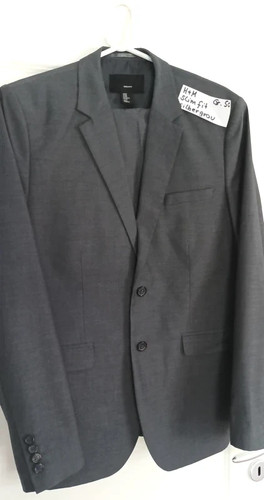 Herrenanzug silbergrau - h&m,