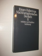 Nachmetaphysisches Denken II