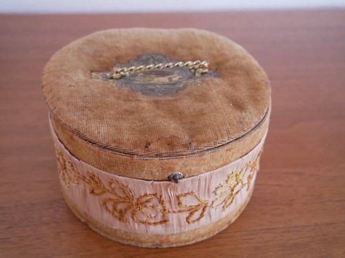 Antike hutschachtel 14cm - antike, Ø