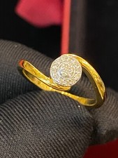 Pave 0,16 Cts Runde Brilliant