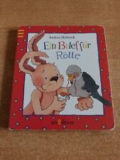 Ein Brief für Rötte PAPPBILDERBUCH  Hebrock, Andrea; Langreuter, Jutta  Ars Edit