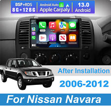 8+128GB für Nissan Navara D40 2006-2012 Android 13 Autoradio GPS Navi BT Player
