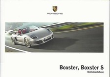PORSCHE BOXSTER BOXSTER S Betriebsanleitung 2013 Typ 981 Bedienungsanleitung BA