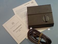 Eisenbahntrafo "F2" DDR TT inkl. original Bedienungsanleitung