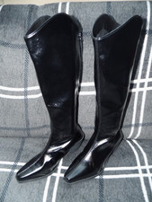 Absatz Stiefel glänzend