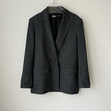 Zara Blazer Anzug grau