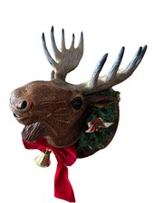 Singender Elchkopf ? Wanddekoration Weihnachten / Elch / Weihnachtsdeko / USA