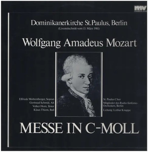 Mozart messe moll near - messe, c-moll
