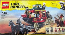 LEGO The Lone Ranger Stagecoach Escape (79108) Mit OVP Und BA Vollständig