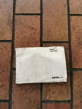 Opel Astra F Corsa B Vectra Bedienungsanleitung Betriebsanleitung Radio CAR 300