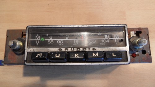 Altes grundig autoradio - altes,