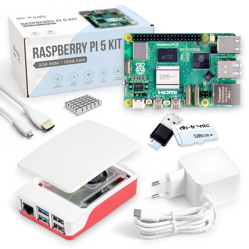Raspberry 8gb starter kit - raspberry, starter-kit