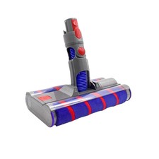 Elektrische Doppel Bürste mit Softrolle geeignet für Dyson V7, V8, V10, V11, V15