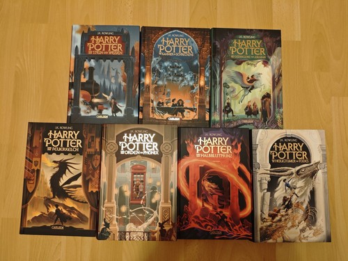 Harry potter gebundene - potter, 1-7,