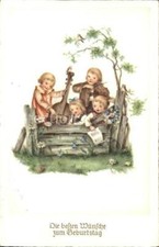 11766633 Kinder Child Enfants Musikanten Cello Geige Geburtstag