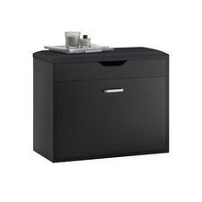 B-Waren Schuhbank mit Sitzkissen Sitzbank Schuhregal Schuhkipper FSR95-SCH-bware