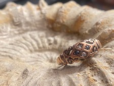 Alter goldring mit diamanten - mit, 2