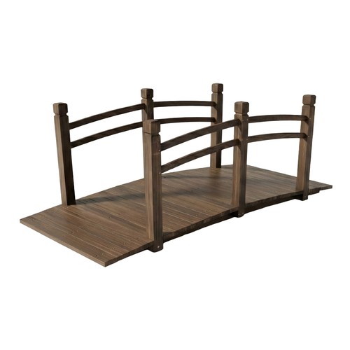 Garten brücke holzbrücke - garten,