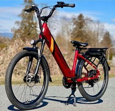 LANKELEISI ES500 PRO 24 Zoll Elektrofahrrad 500W 15Ah Cityräder E-Bike bIS 130KM