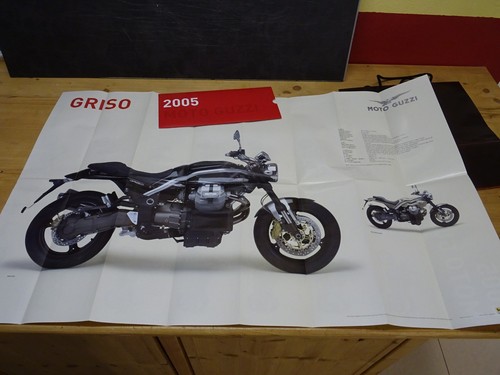 Moto guzzi griso werbefoto - moto,