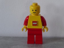 Lego Taschenlampe mit gelben   Oberkörper Flashligt ca 19 cm groß mit Batterien
