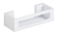WENKO Bad-Ablage Turbo-Loc Bralia Weiß Duschregal ohne Bohren Kunststoff ABS