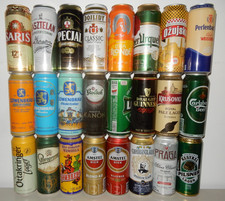 24 Schöne Bierdosen aus